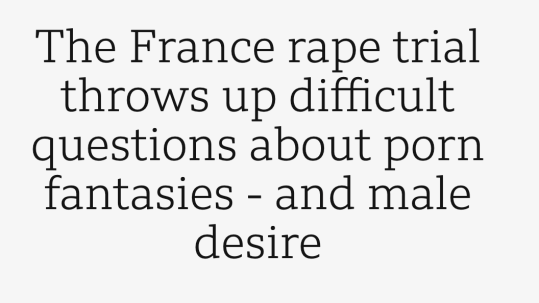BBC article on the Pelicot rape trial